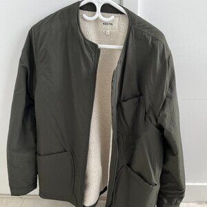 Kestin Green Bomber Jacket - Mens Large